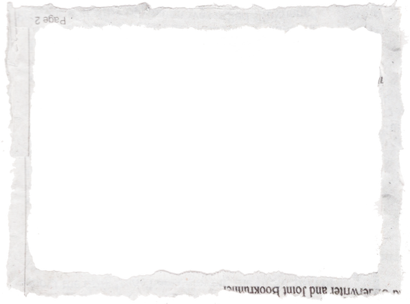 Rectangle Ripped Paper Style Frame